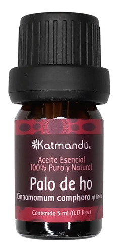 Aromaterapia Katmandú Aceite Esencial Palo De Ho 5 Ml.