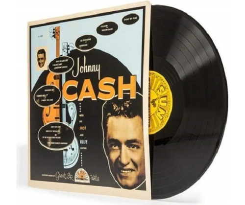 Johnny Cash With His Hot And Blue Guitar Lp Vinilo En Stoc 