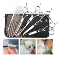 Comprar Kit Tijeras Peluquería Canina Mascotas Kit Tijeras Peine