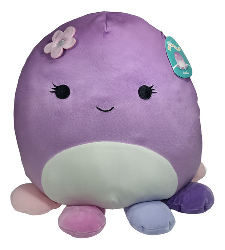 Peluche Grande Squishmallows Pulpo Beula 40 Cms Envío Gratis
