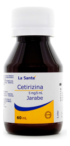 Cetirizina Jarabe 60 Ml La Sante