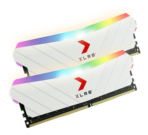 Memoria Ram Pny Xlr8 Gaming Epic-x Rgb Blanco 8gb Rgb