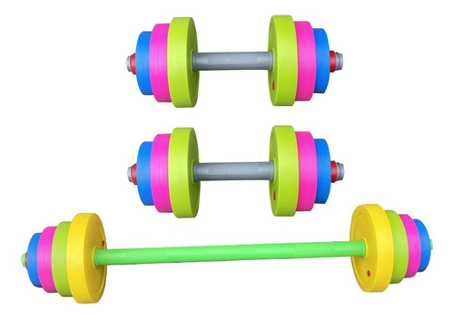 3pcs Juguetes Para Niños Monetas Pesas De Gimnasio