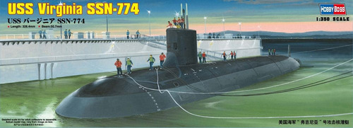 Hobby Boss Uss Virginia Ssn-774 Barco Edificio Modelo Kit