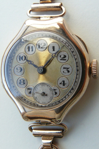 Reloj Rolex Antiguo Oro Solido Suizo Cuerda Año1926