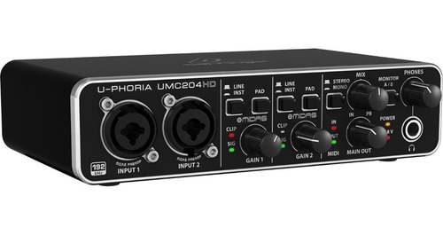 Interfase Behringer Mod. Umc-204hd