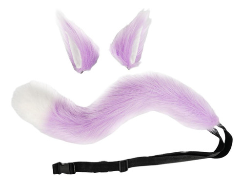 Conjunto De Orejas Y Cola De Zorro, Accesorios De Cosplay,