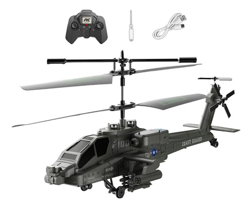 Helicóptero De Control Remoto Con Luces Coleccionables, 1