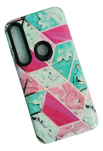 Funda Diseño + Vídrio Templado Para Moto G8 Plus