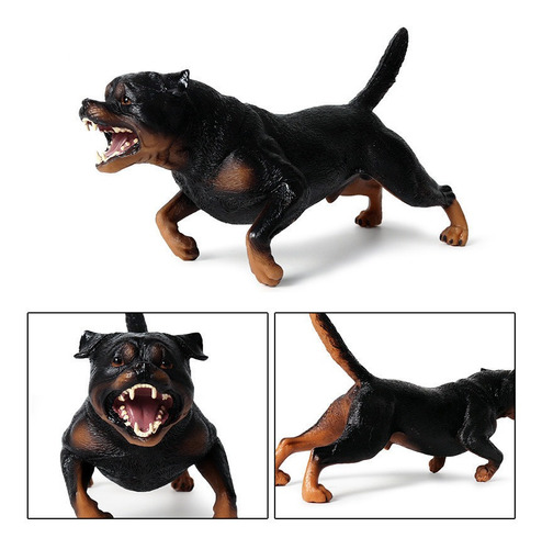 Perro De Animales Gran Serie Muñeca Modelo Rottweiler