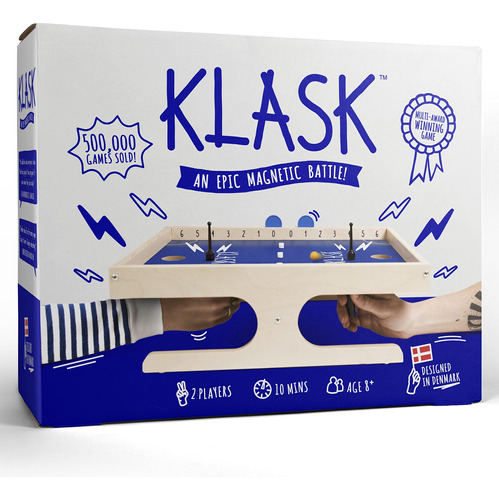 Klask: El Juego De Habilidad De Fiesta Galardonado Magntico: