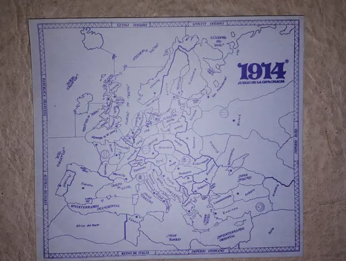1914. Juego De La Diplomacia. Para Adultos (Usado)