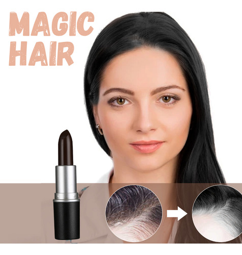 Magic Hair - Crayón De Color Para Cabello