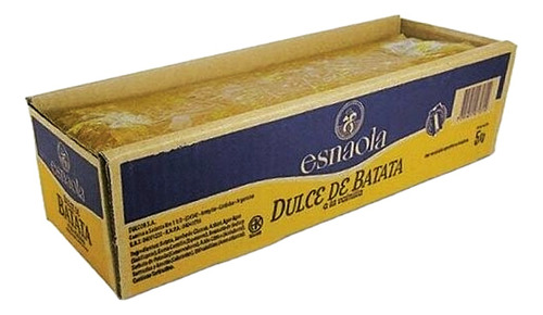 Dulce De Batata Cajon Esnaola X 5kg.