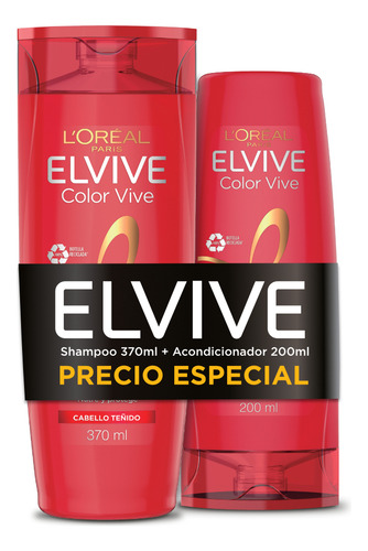 Pack Elvive Colorvive Sha 370 + Aco 200 Ml