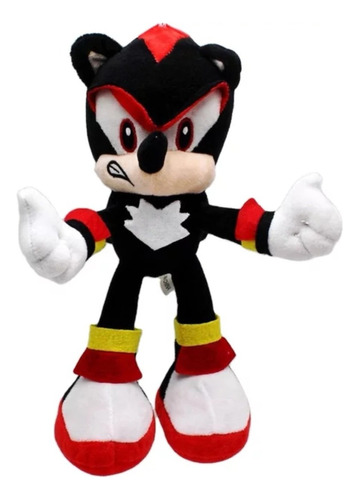 Peluche Shadow De Sonic 28 Cm. 