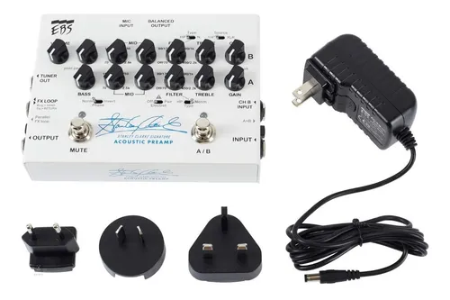 Pedal Ebs Stanley Clarke Preamp Baixo Acoustic Direct Scsp