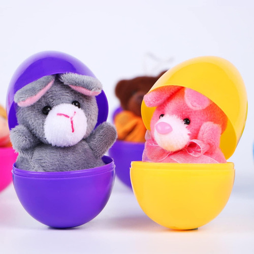 Juguetes De Peluche Para Huevos De Pascua De 2,3 Pulgadas