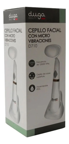 Cepillo Vibrador Limpieza Facial Duga Cerdas Suaves D710