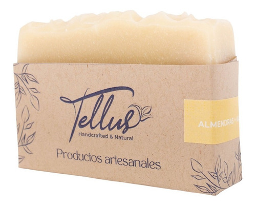 Imagen 2 de 5 de Jabón Almendras Karité Natural Ecológico Artesanal 130 Grs