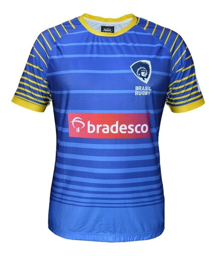 Camiseta Selección Brasil Rugby Flash Original