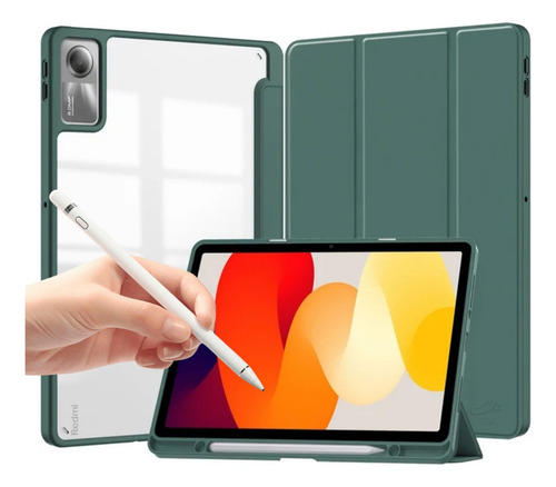 Capinha Slot + Caneta Stylus Para Tablet Redmi Pad Se 11