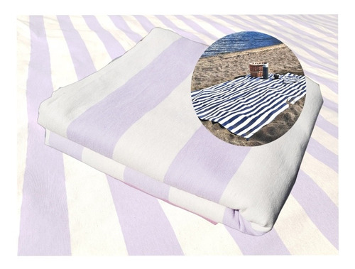 Imagen 8 de 10 de Lona Playera Exterior Grande 2x1.5m Con Presillas Y Bolsa