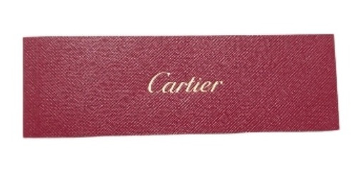 Certificado De Autenticidad De Lentes Cartier 