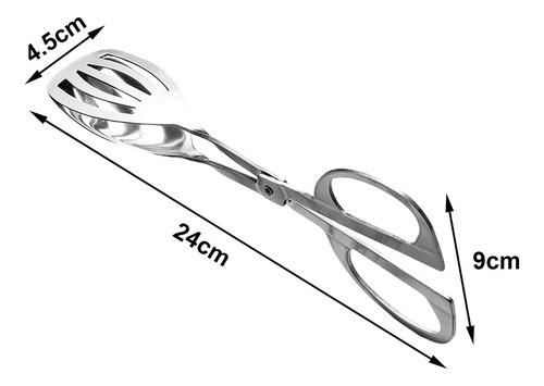 Xt 2 Pinzas For Alimentos Y Pinzas De Acero For Ensalada