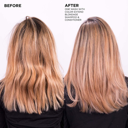 Imagen 3 de 4 de Acondicionador Para Mantener El Tono Rubio Blondage Redken