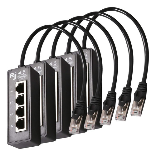 Cable Divisor Ethernet Confiable, Mxntv-005, 5pzas, Divisor
