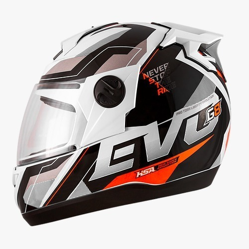 Capacete Evolution Protork 2020 788 G8 Evo Com Narigueira