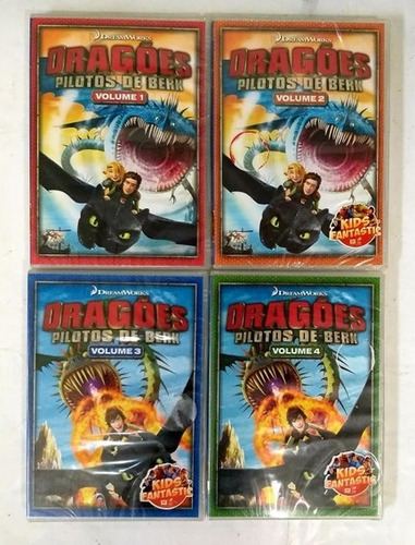 Dragoes Pilotos De Berk 1 2 3 E 4 Dvd Original Lacrado