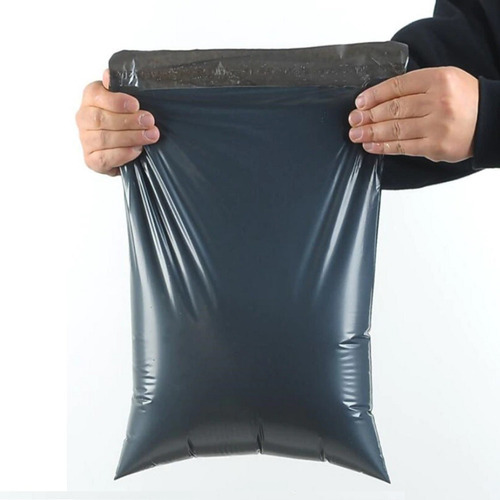 Saco Plastico Correios Sedex 15x20 100 Uni Cinza Lacre Cinza-escuro
