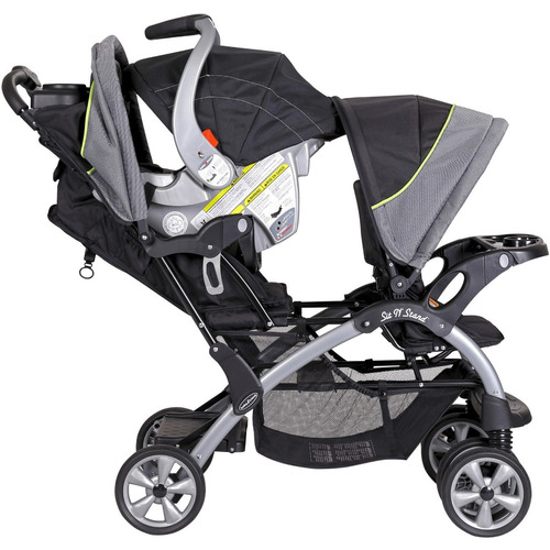 Carriola Baby Trend Doble Pegable C Portavasos Envio Gratis Mercado Libre - Baby Trend Double Stroller With Car Seat Instructions