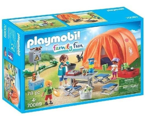 Playmobil 70089 Family Fun Tienda De Campaña