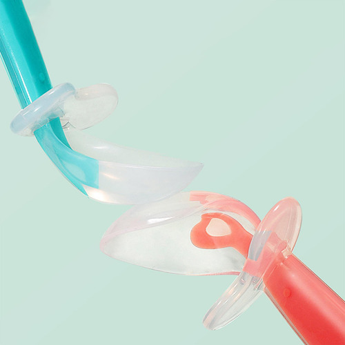 Cuchara De Silicona Para Bebé, Cuchara Para Morder,