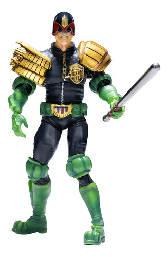 Hiya Toys Judge Dredd Emj - Figura De Acción Exquisita A E