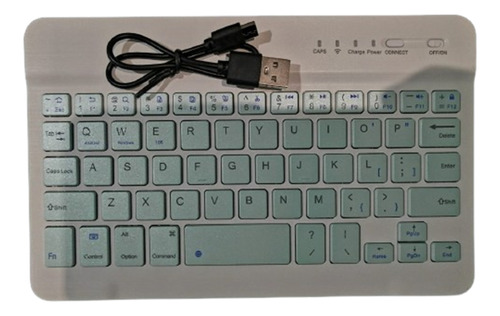 Mini Micro Teclado Ultra Delgado Recargable Bluetooth