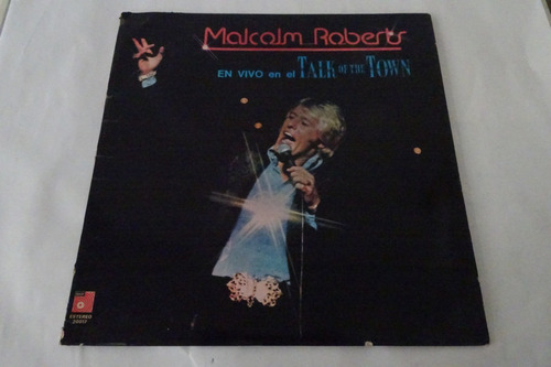 Malcolm Roberts - En Vivo En El Talk Of The Town - Vinilo (d