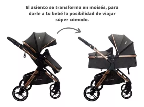 COCHE PARA BEBÉ 3 EN 1 PREMIUM BABY