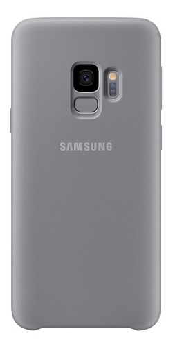 Carcasa Protectora Galaxy S9 Silicone Cover Gris Samsung