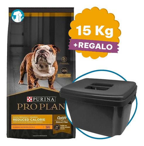 Comida Pro Plan Reduce Calorie 15 Kg + Regalo + Envío Gratis