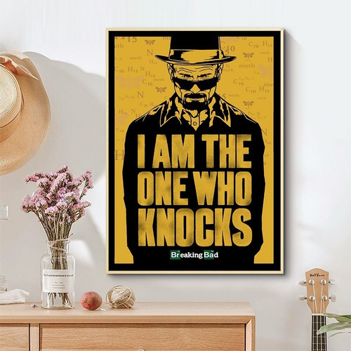 Imagen 1 de 9 de Cuadros-breaking Bad 4,decorativo,95x60cm-16k Resolución