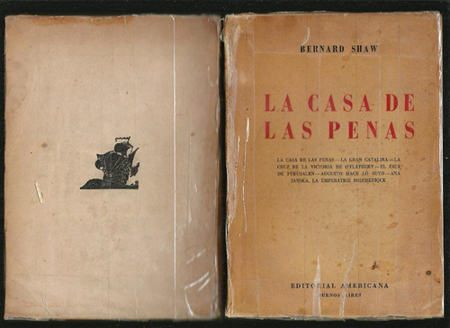 Libro Teatro De B Shaw 1944 Edit Sudam 394 Pg V/descripc. (Reacondicionado)