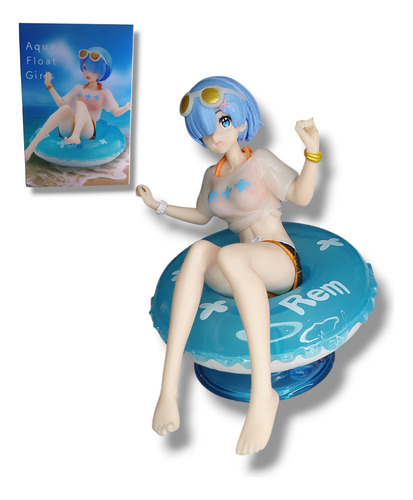 Figura Rem Re Zero Traje Verano Con Caja