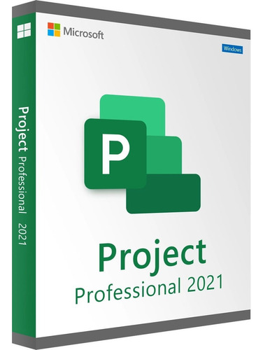 Microsoft Project Profesional 2021 Permanente Original