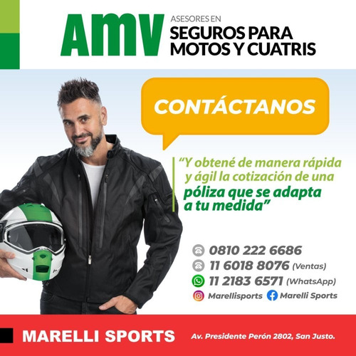 Yamaha Xtz 125 En 12 Y 18 Cuotas Sin/ Interes Marelli Sports