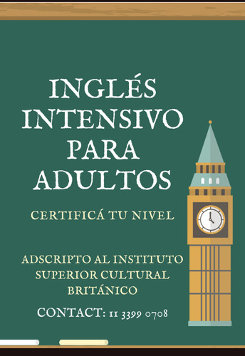 Clases De Idioma Inglés Y Español Para Extranjeros 