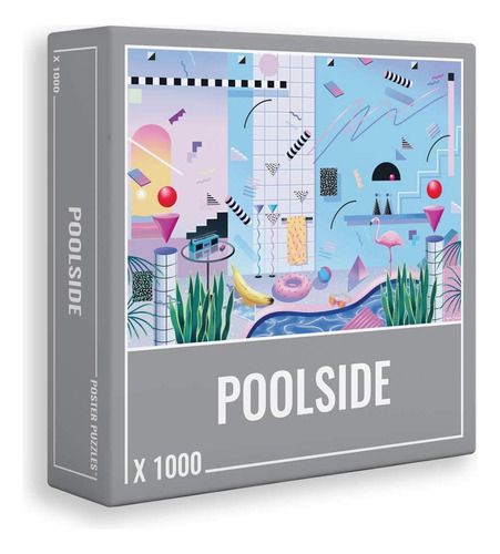 Puzzle Cloudberries Junto A La Piscina, 1000 Piezas, Diseño
